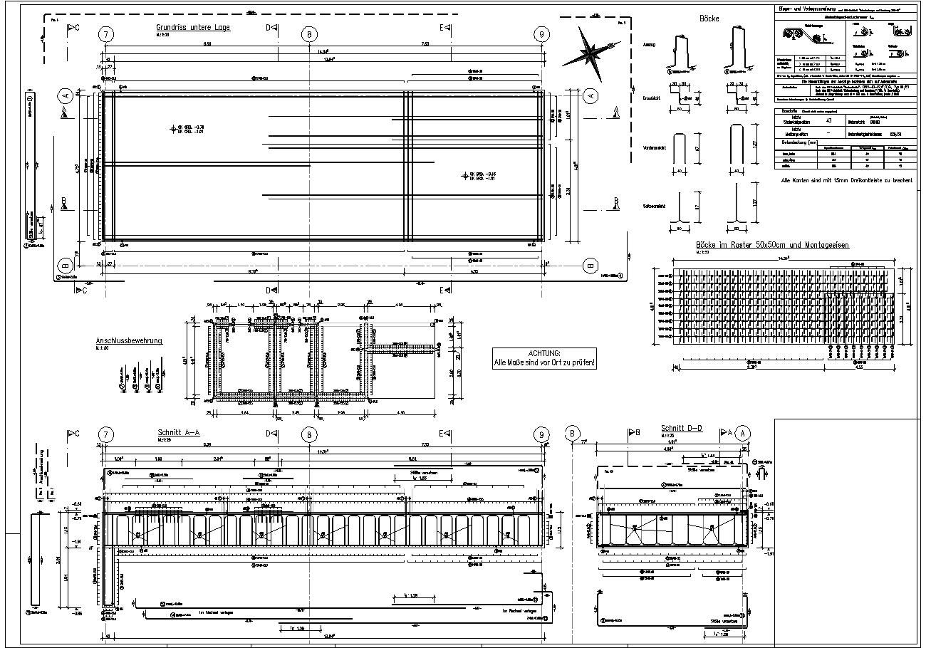 Bewehrungsplan erstellen lassen