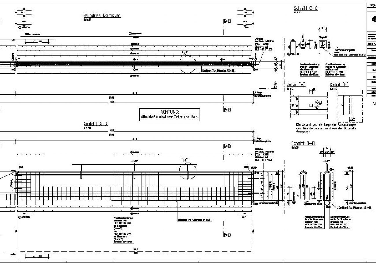 Bewehrungspläne erstellen lassen in Hamburg vom CSA Planungsbüro