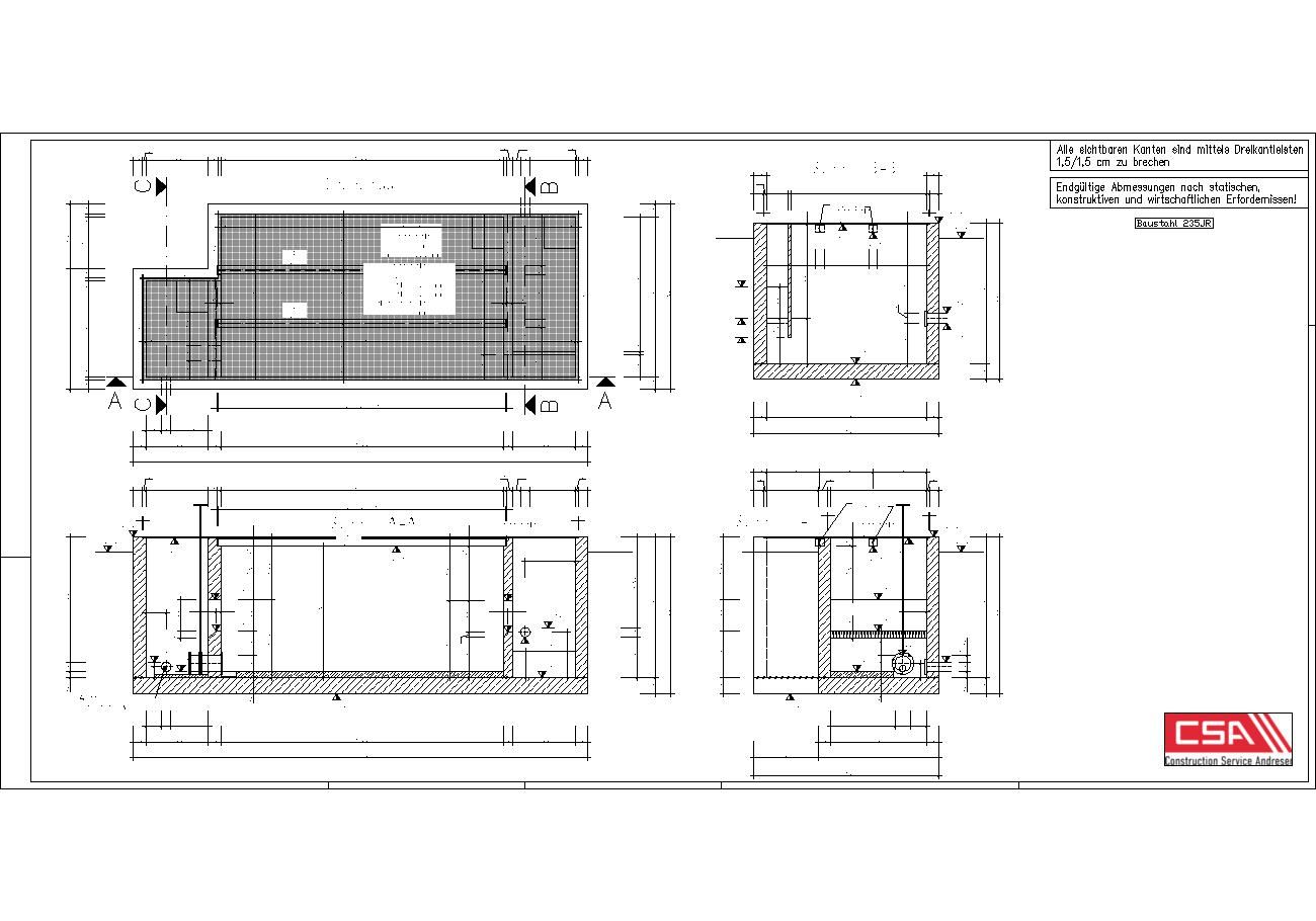 Freiberuflicher Bauzeichner